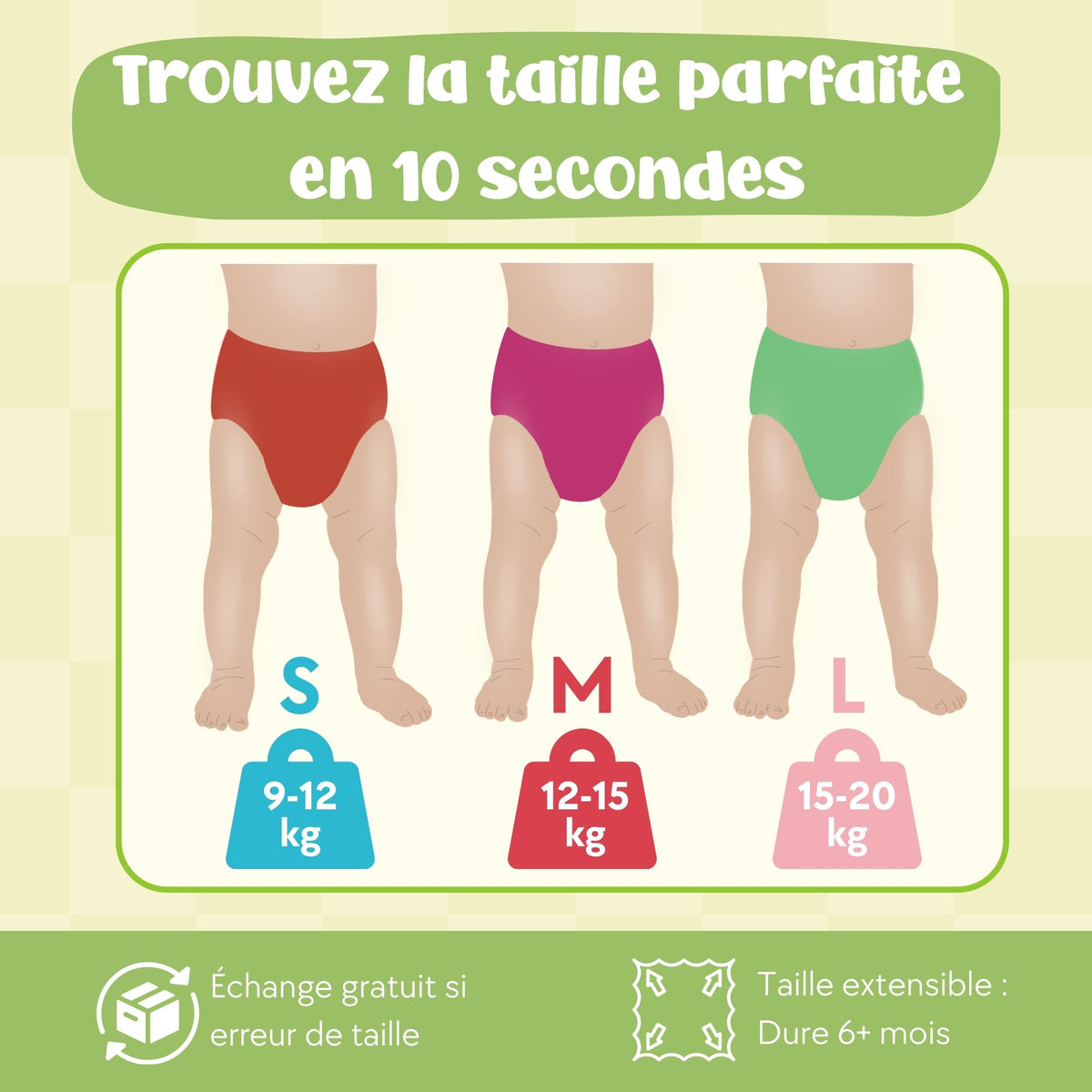 Culottes d'apprentissage "Dino" 🦖