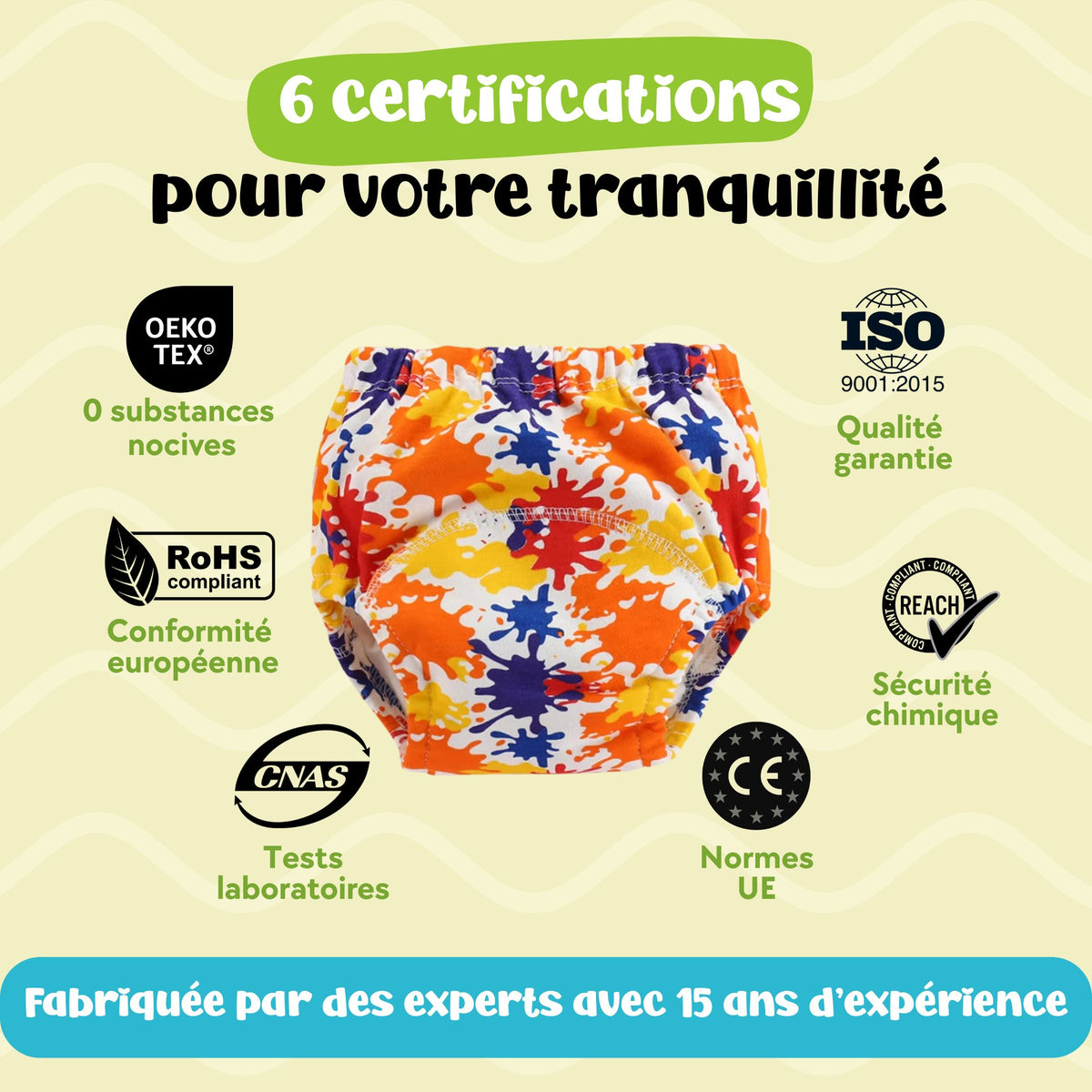 Culottes d'apprentissage "Dino" 🦖